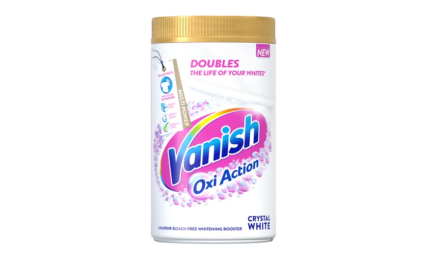 Image 1: Vanish Fabric Gold Oxi Action Powder Stain Remover 1.9kg