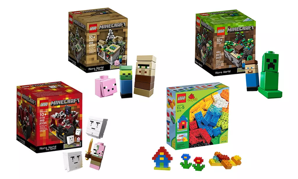 LEGO Duplo Basic or Minecraft Micro World Sets - Primary Image