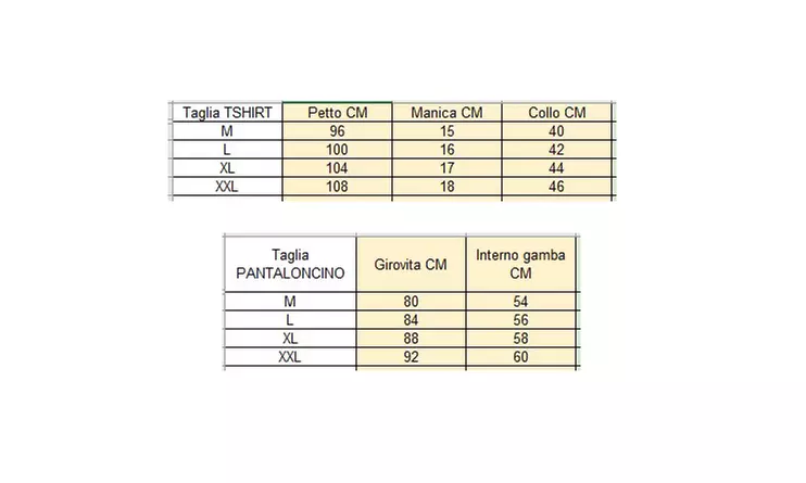 Completo uomo corto Kappa homewear-sleepwear in 100% cotone