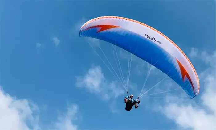 Almelo: paragliding tandemvlucht