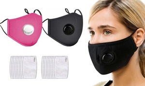 Cotton Face Mask with Filters