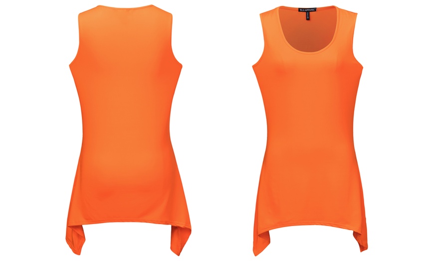 Image 4: Women's Dip Hem Vest Top