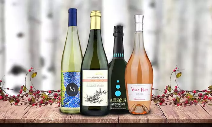 $55 for Four Bottles of Award-Winning Sweet and Sparkling Wines from Barclays Wine. Shipping Included. - Primary Image