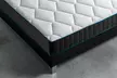 Matelas Nanopur Aloe Vera à mémoire de forme, 5 zones de confort, marque Linea Pura, hauteur 18 cm - Second Medium