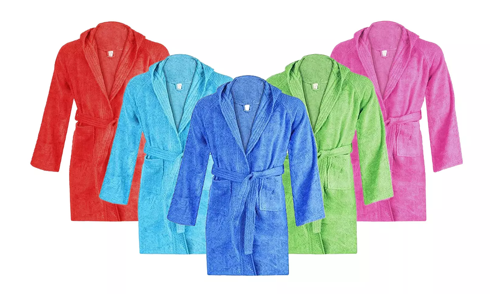 Accappatoio bambino in spugna 100% cotone