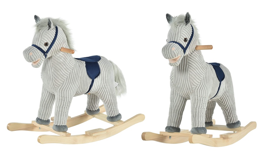 Groupon rocking sale horse