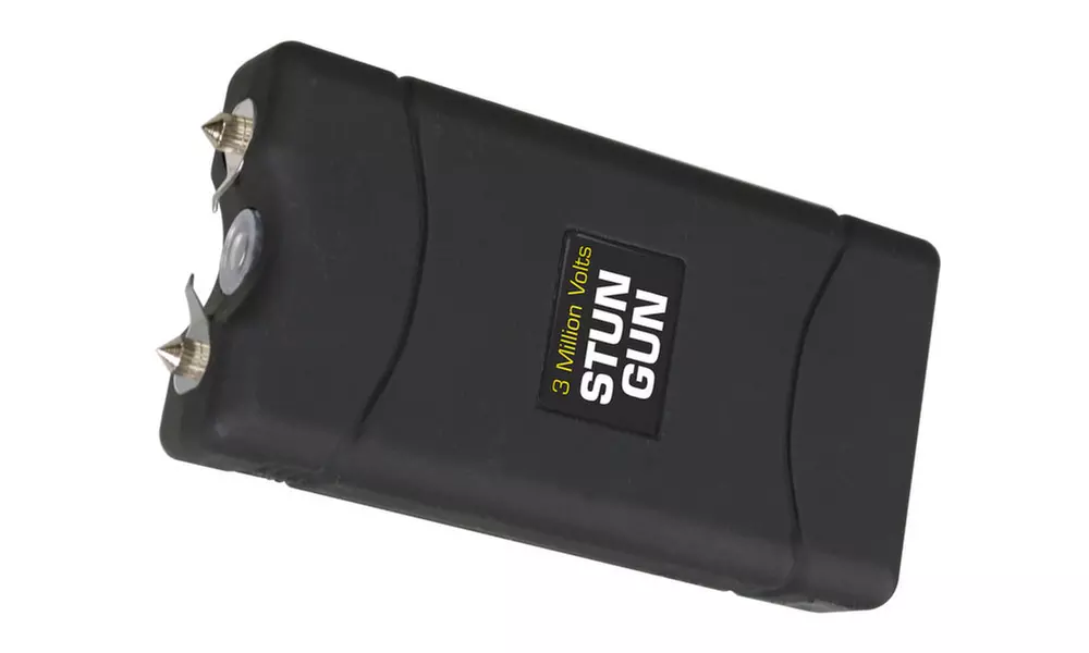 3 Million Volt Stun Gun with LED Flashlight and Nylon Carrying Case - Primary Image