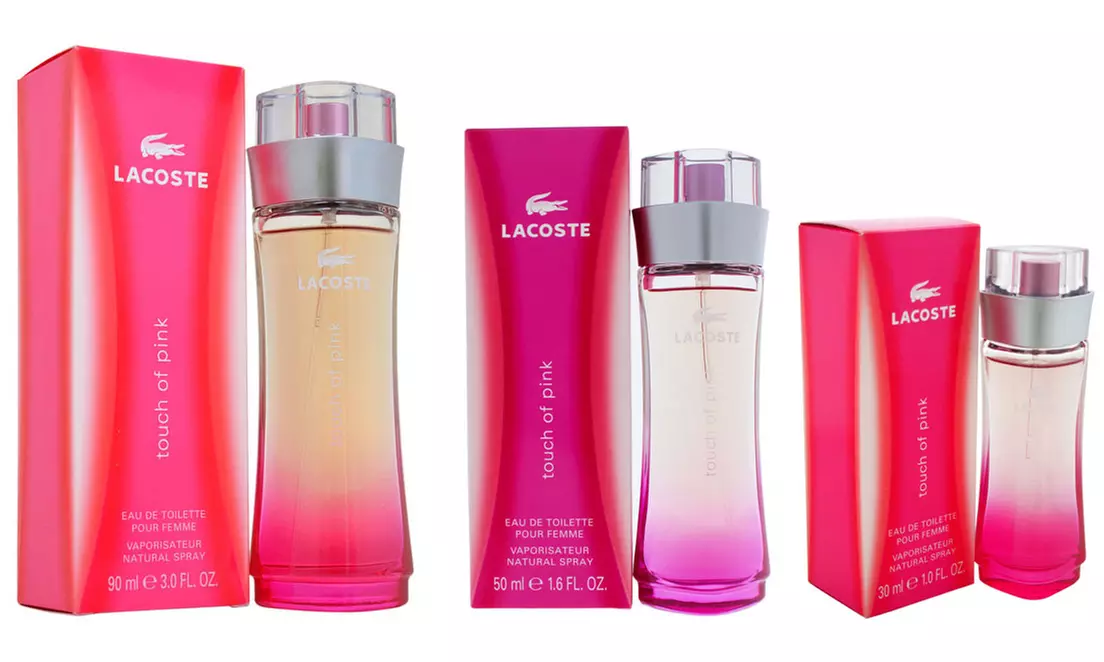 Lacoste Touch Of Pink Eau de Toilette for Women. Multiple Sizes Available - Primary Image