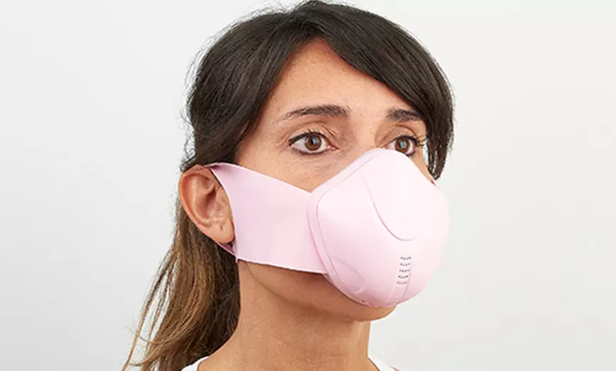 Image 12: Mondmasker met elektrische luchtreiniger