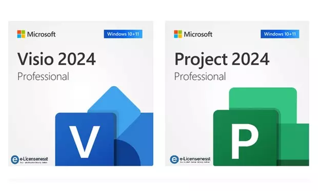 Boost je workflow met Microsoft Visio of Project 2024