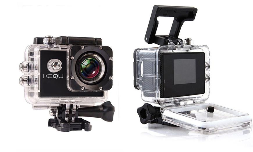 Image 5: Water-Resistant HD Action Camera