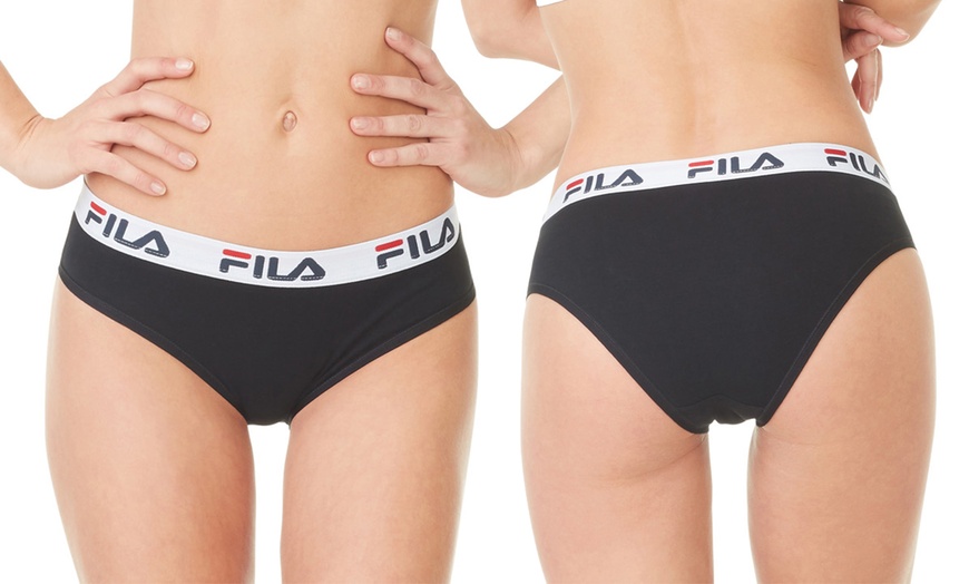 Image 9: Lot de 3 culottes Fila en coton pour femme