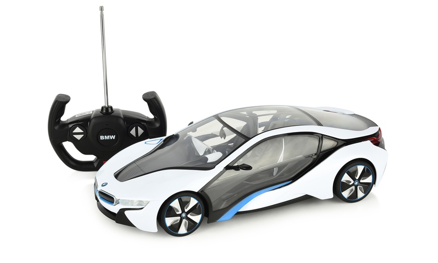 Image 1: Rastar BMW i8 Remote Control Car