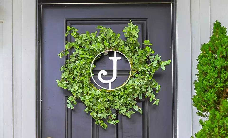 Rusted Orange offers custom metal initial signs made in America, perfect for home decor, with up to 43% off - Second Medium