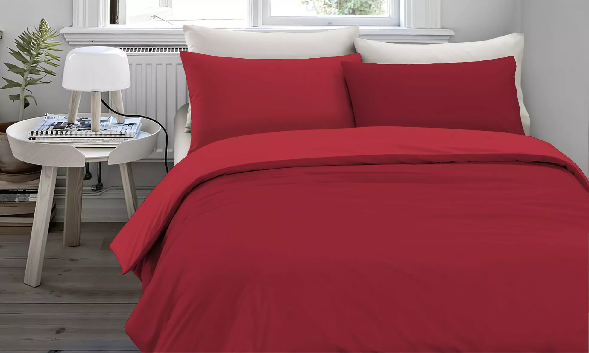 Copripiumino no stiro bicolore