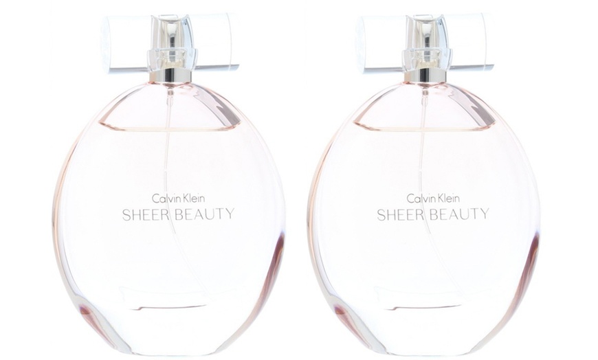 Image 2: One or Two Calvin Klein Sheer Beauty Eau de Toilette 100ml