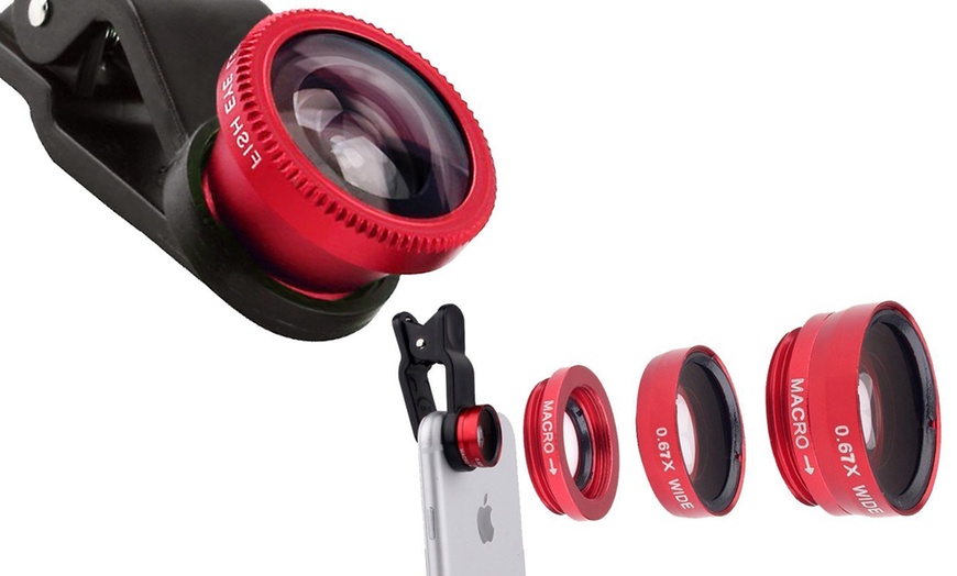 Image 6: 3-in-1 smartphone-lens