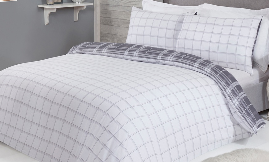 Image 17: Pieridae Brushed Cotton Duvet Set