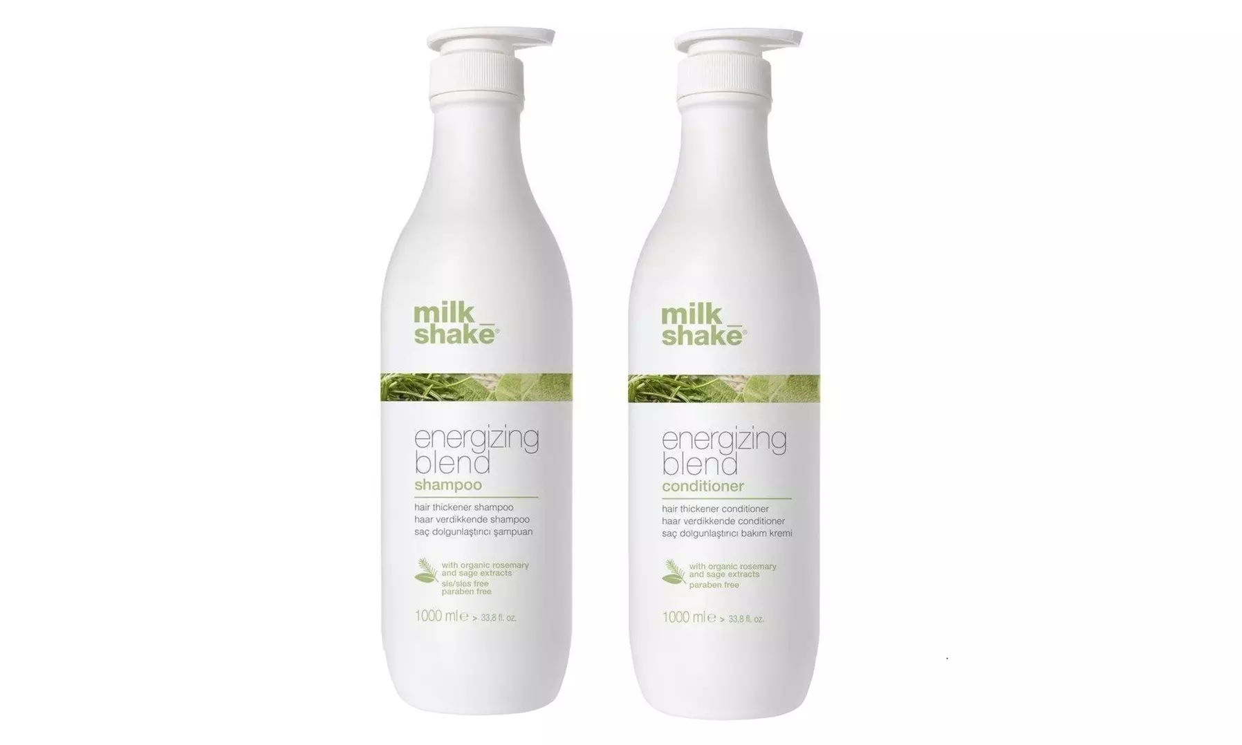 Duo milk_shake® Shampooing + Après-Shampooing 1L - Second Medium