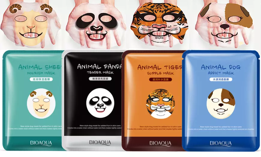 Image 6: 4x hydraterend gezichtsmasker