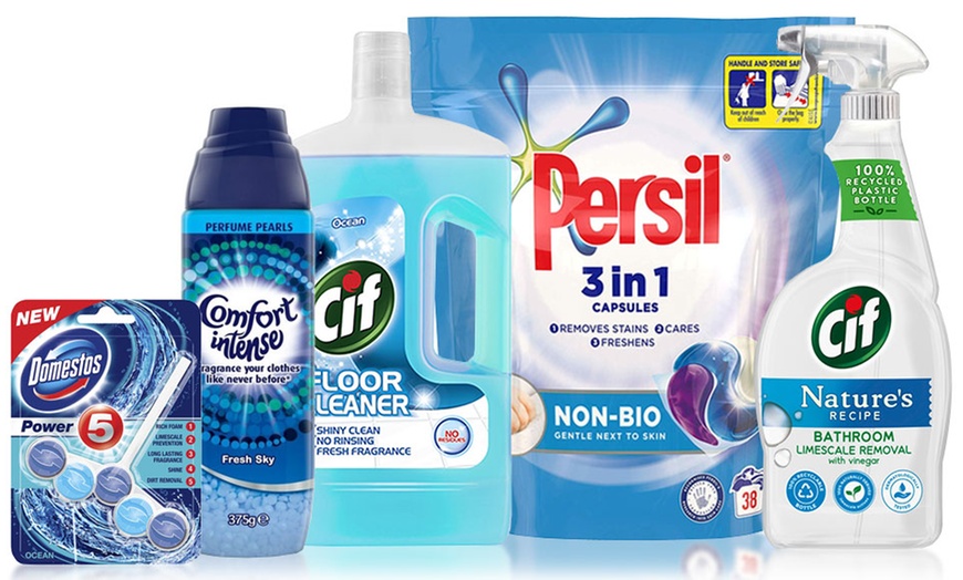 Image 1: Blue Cleaning Bundle