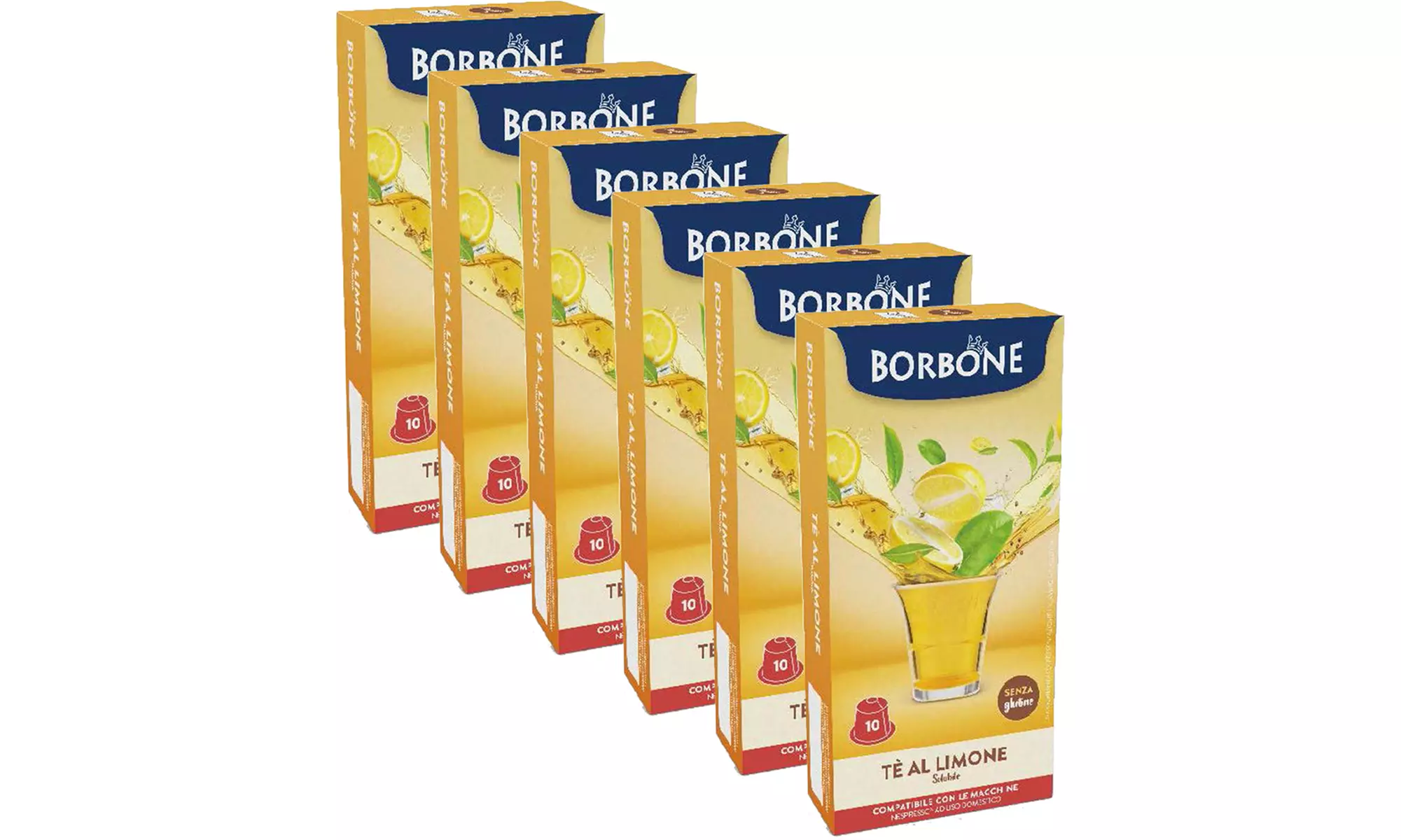 60 o 120 capsule Borbone compatibili con Nespresso