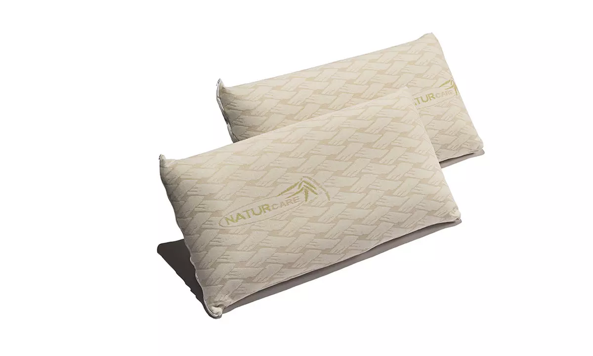 Hasta 4 almohadas viscoelásticas con cremallera Natur Care - Second Medium