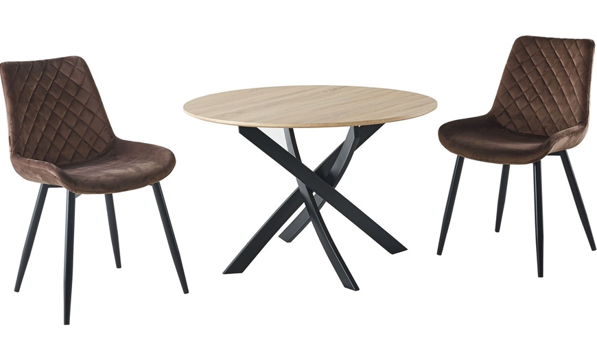 Image 4: Table à manger 'Zen', design rond ou carré