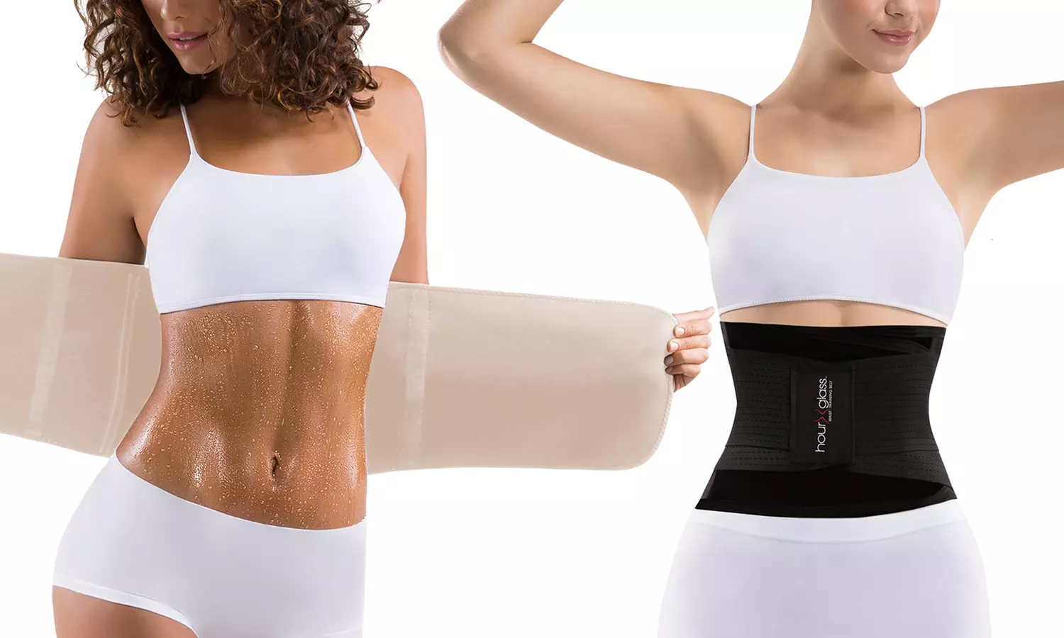 Women's Thermal Waist Trainer Sweat Belt. Plus Sizes Available. - Primary Image