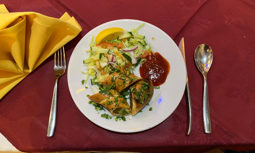 Image 10: Two-Course Meal with Rice or Naan at The Monsoon