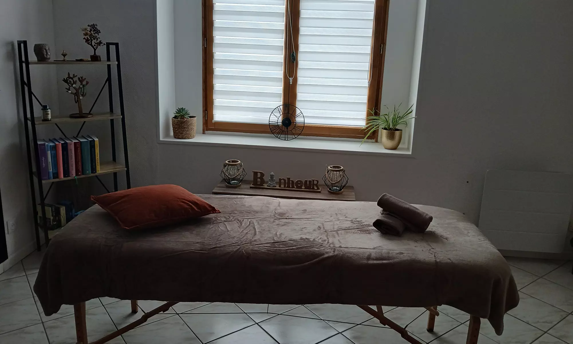 Séance de réflexologie avec Merlin Angelique