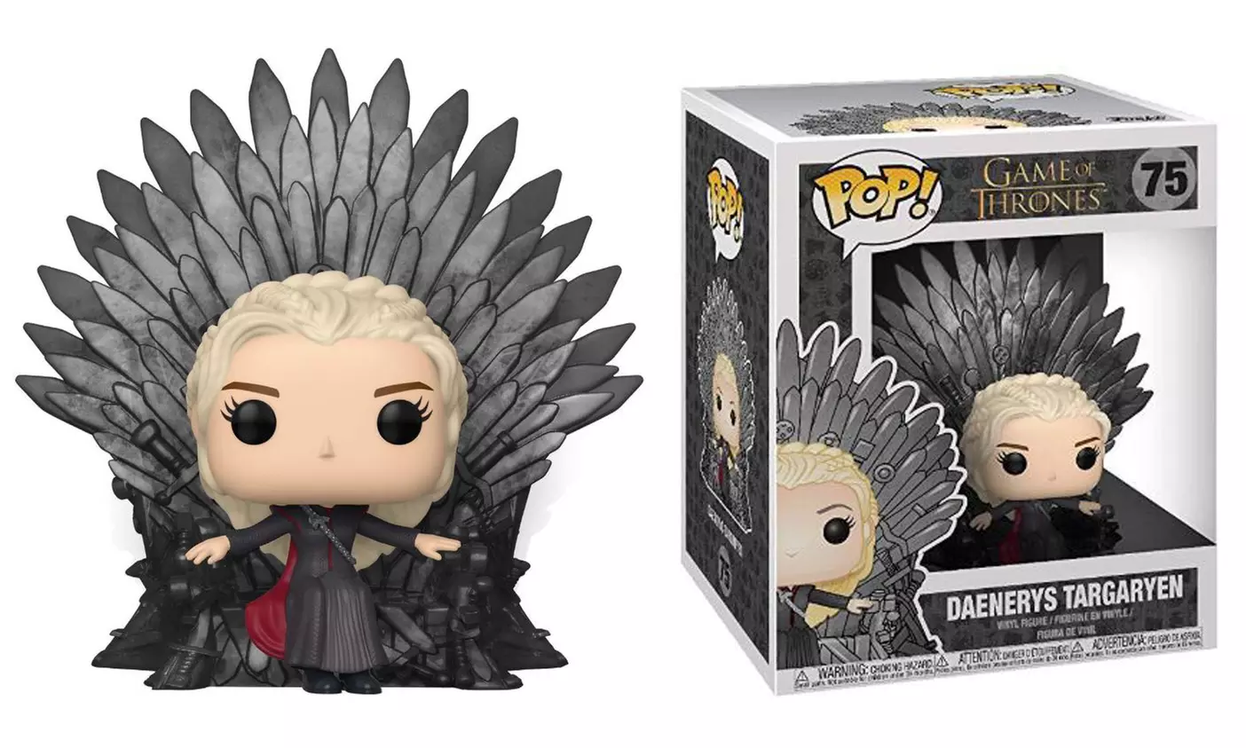 Funko Pop! Deluxe: Game of Thrones On Iron Throne - Second Medium