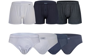 Set da 3 o 6 boxer o slip da uomo