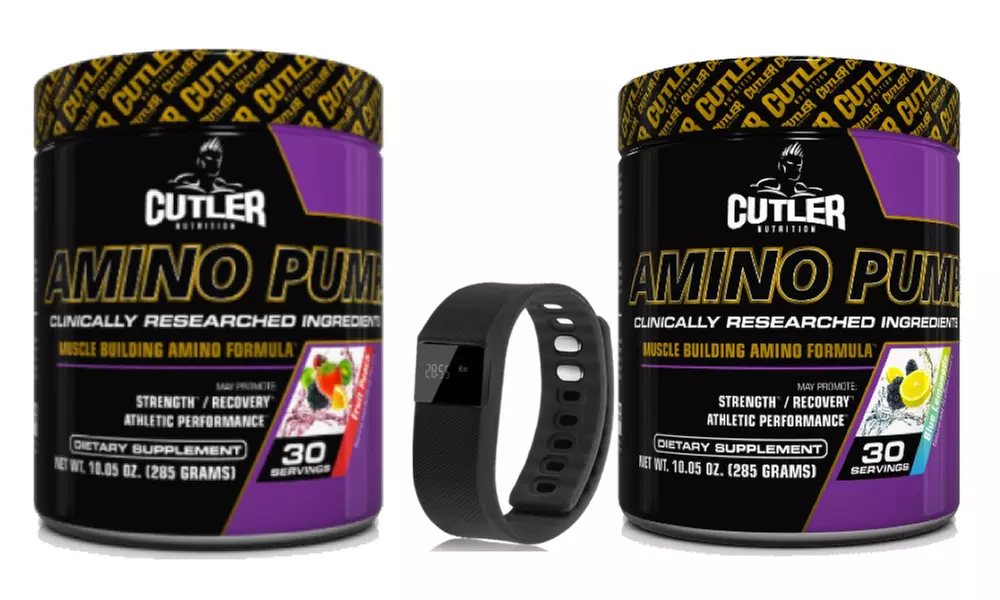 Jay Cutler Amino Pump with Fitness Tracker (30 Servings) - Primary Image