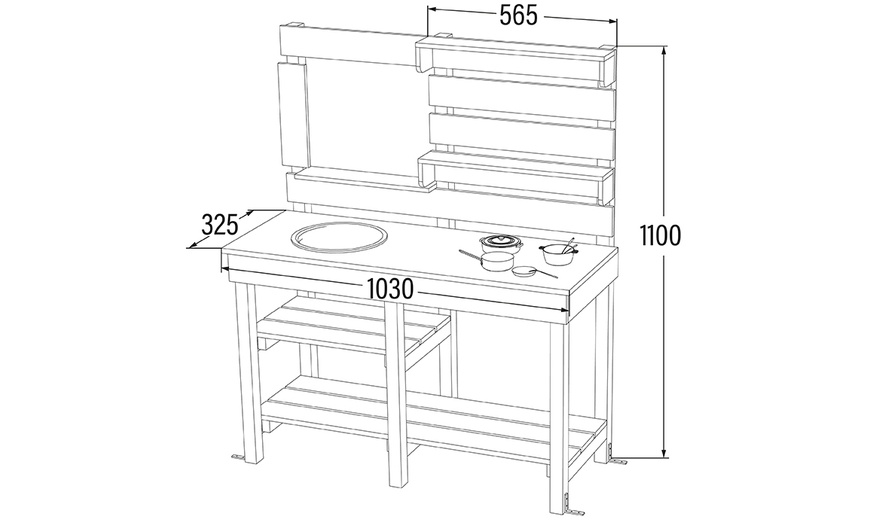 Image 7: Home Deluxe Matschküche MANDU