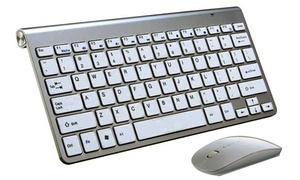  Wireless Keyboard Kit with Optical Mouse 