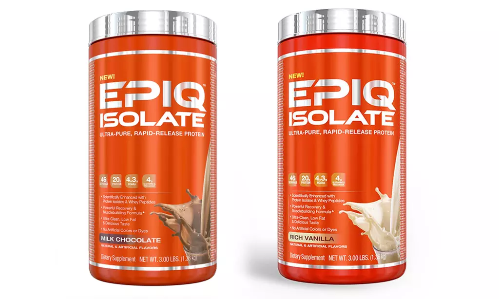 EPIQ Isolate Clean Protein Supplement (50 Servings) - Primary Image