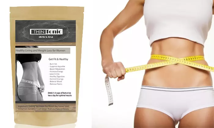 One 30 Day Detox or Bundle Set of One Original and One Ultra Regular from THINTonic Detox Tea ($140 Off) - Primary Image