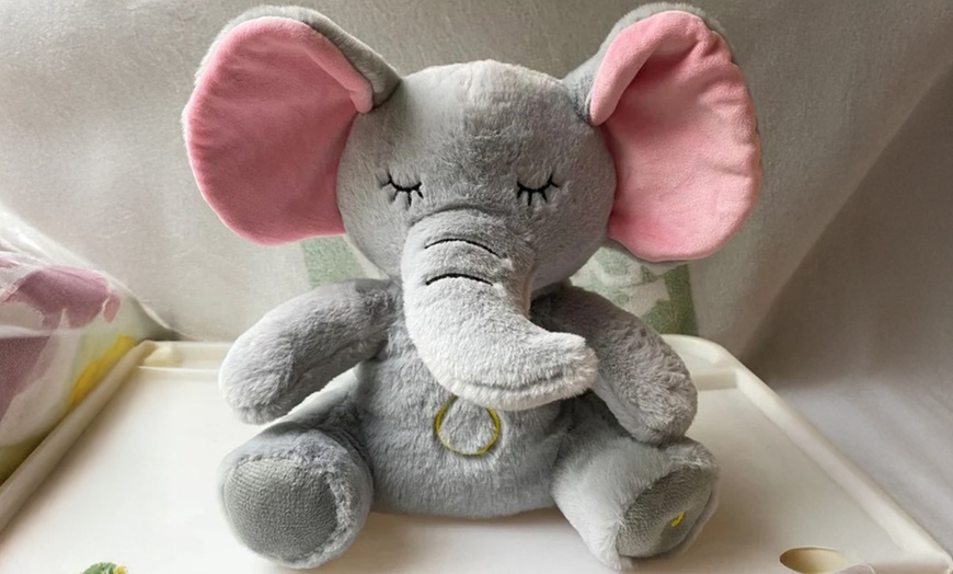 Image 2: Stress-Reducing Elephant Plush Toy