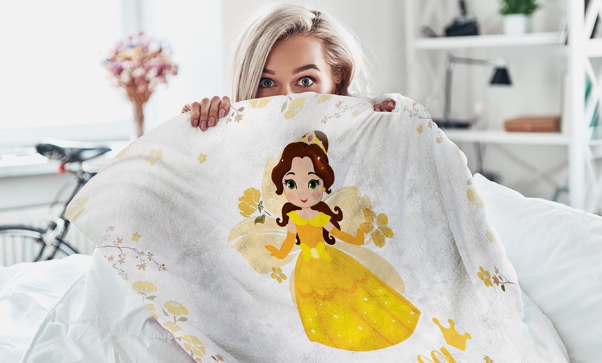 Printerpix princess blanket hot sale