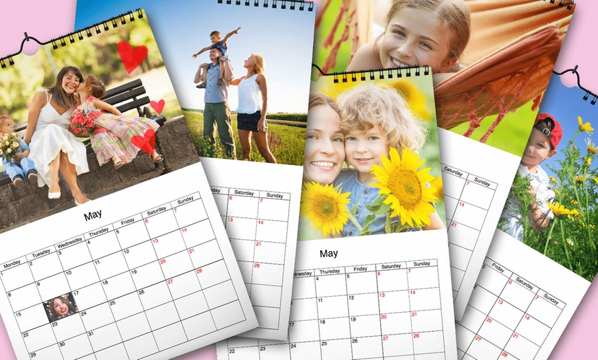 Image 6: Personalised A3 Photo Calendar 