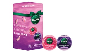 Up to Four Radox Relax & Blossom Bath Bomb Collection Gift Sets