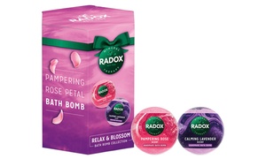  Up to Four Radox Relax & Blossom Bath Bomb Collection Gift Sets 