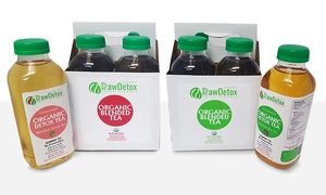 Organic Slim or Detox Blended Tea from Raw Detox Cleanse