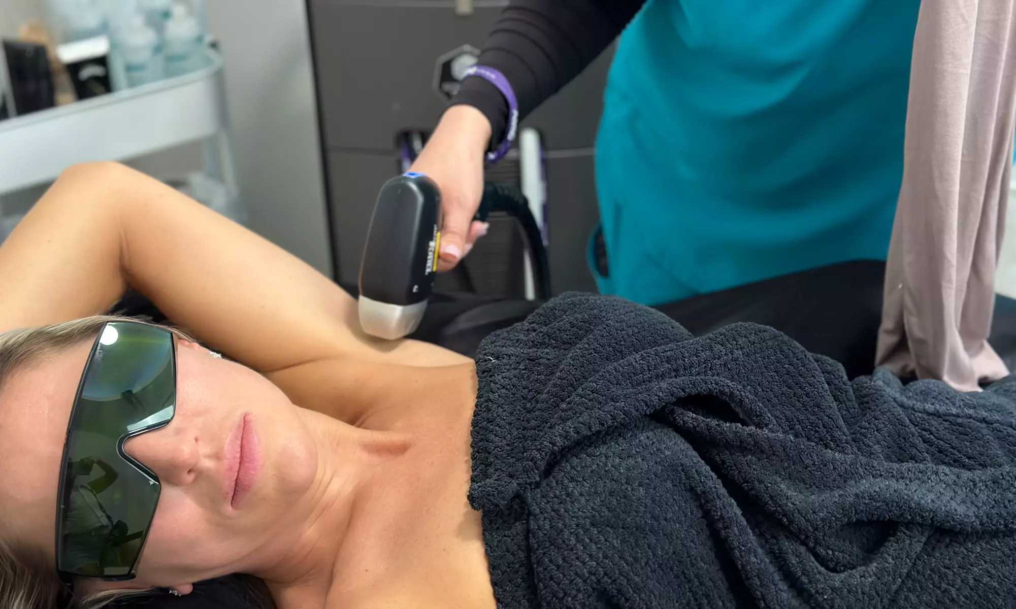 Six Sessions of Laser Hair Removal on Small, Medium Area and More