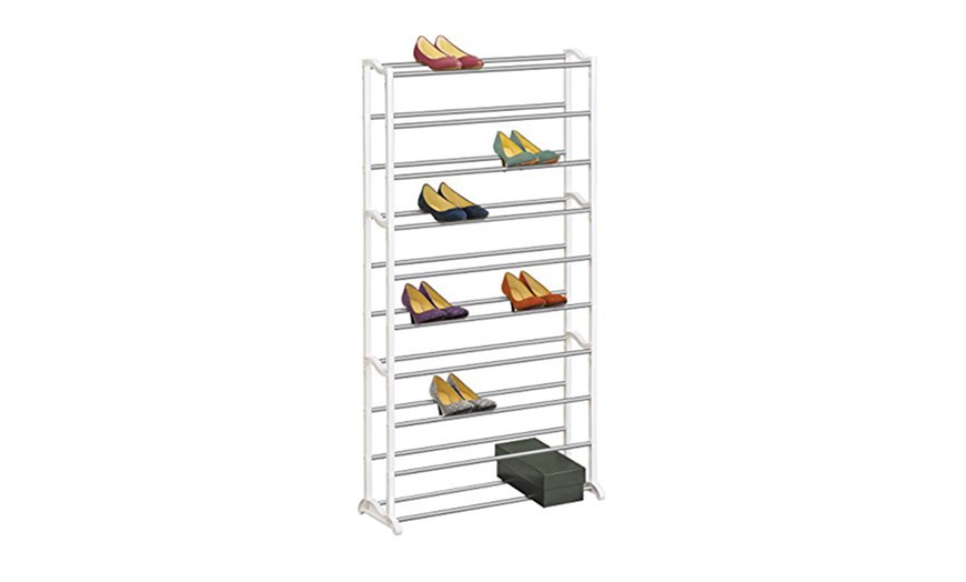 Image 5: Multi-Tier Shoe Rack