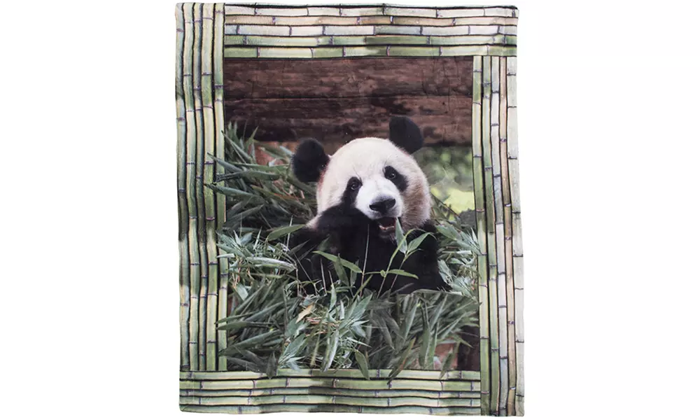 Plaid coperta invernale digitale agnellata