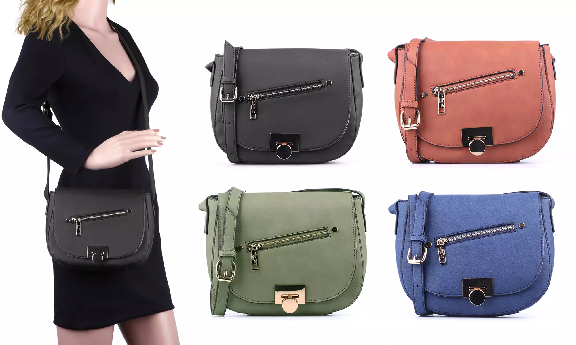 Sac bandoulière style rock collection Anemone Infinitif - Primary Image