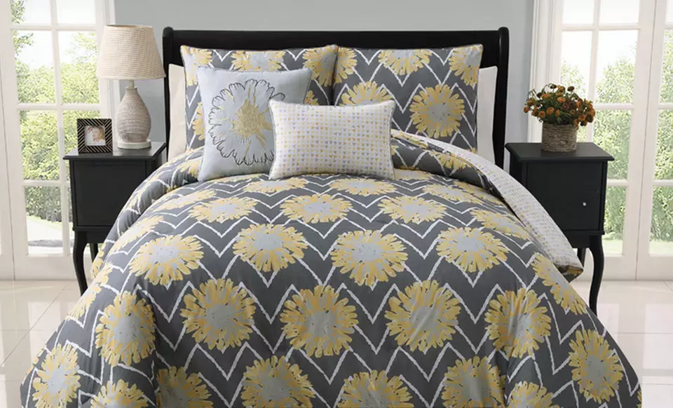 Four- or Five-Piece Victoria Classics Comforter Sets (Up to 59% Off). Nine Options Available. Free Shipping and Returns. - Primary Image