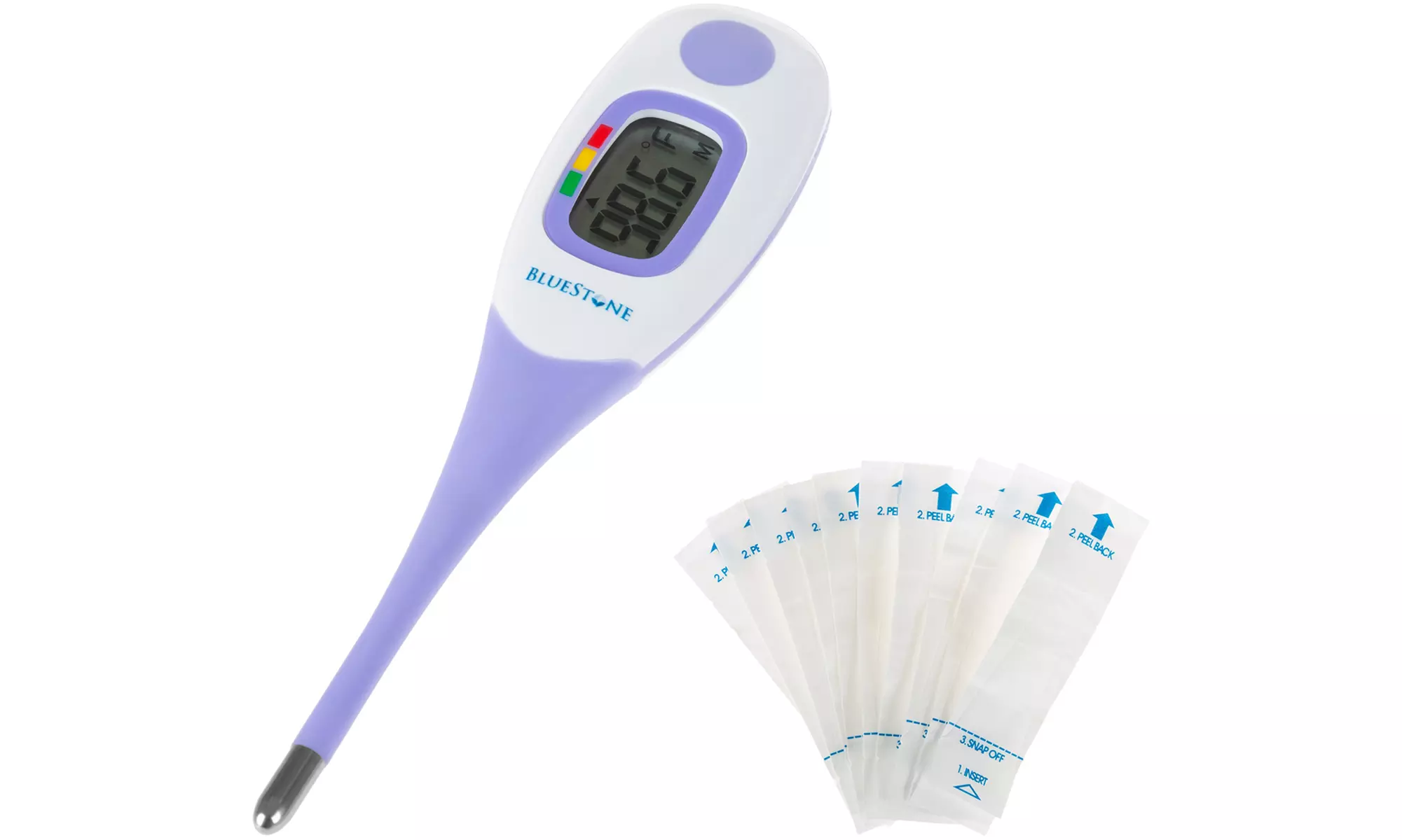 Bluestone Digital Thermometer with 10-Pack of Covers - Second Medium